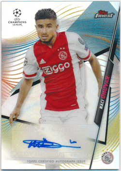 Naci Unuvar Soccer 2020-21 Topps Finest UEFA Champions League Refractor Signature Auto