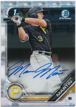 Mason Martin MLB 2019 Bowman Chrome 1st Bowman Signature Auto