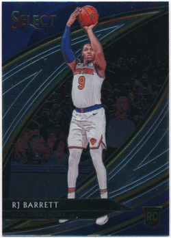 RJ Barrett NBA 2019-20 Panini Select RC #235 Courtside Rookie Card