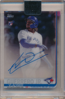 Vladimir Guerrero Jr. MLB 2019 Topps Clearly Authentic RC Rookie Signature Auto