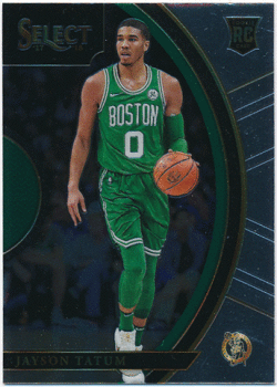 Jayson Tatum NBA 2017-18 Panini Select RC #93 Rookie Card