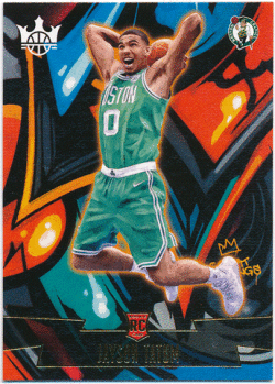 Jayson Tatum NBA 2017-18 Panini Court Kings RC #187 Level 3 Rookie Card
