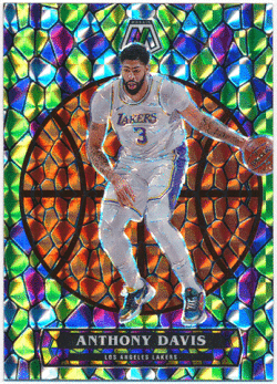 Anthony Davis NBA 2020-21 Panini Mosaic Stained Glass