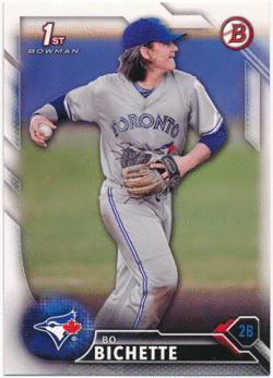 Bo Bichette MLB 2016 Bowman Draft 1st Bowman BD-74