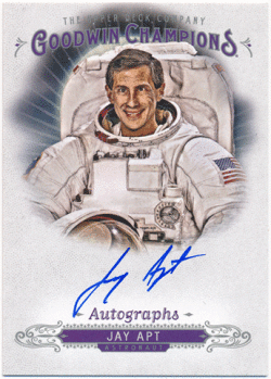 Jerome Jay Apt 2018 Upper Deck Goodwin Champions Signature Auto 宇宙飛行士