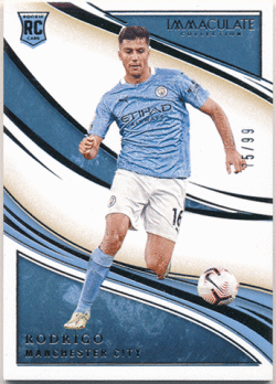 Rodrigo Soccer 2020 Panini Immaculate Collection RC #149 Rookie Card 75/99