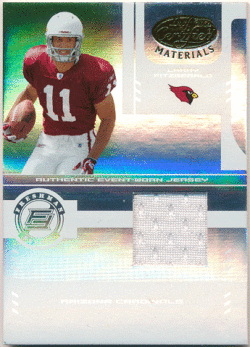 Larry Fitzgerald NFL 2004 Leaf Certified Materials RC Rookie Jersey 1249/1250