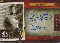 David Noel NBA 2006-07 Upper Deck UD SP Signature Edition AKA Auto 40/50