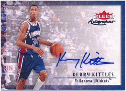 Kerry Kittles NBA 2013-14 Fleer Retro Fleer Autographics Signature Auto