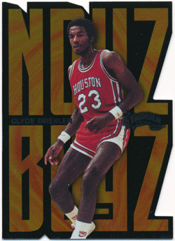 Clyde Drexler NBA 2011-12 Fleer Retro Skybox Thunder Noyz Boyz