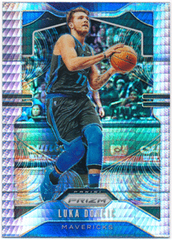 Luka Doncic NBA 2019-20 Panini Prizm Hyper Silver Prizm