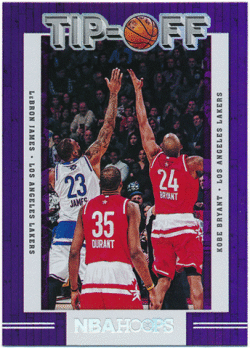 LeBron James / Kobe Bryant NBA 2019-20 Panini Hoops Tip-Off