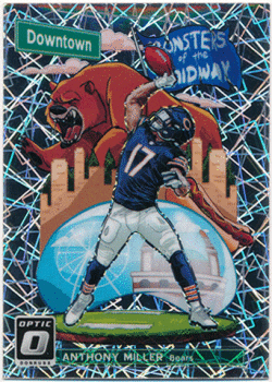Anthony Miller NFL 2018 Panini Donruss Optic Prizm Downtown