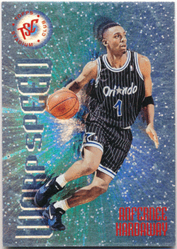 Anfernee Hardaway NBA 1995-96 Topps Stadium Club Warp Speed