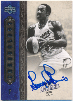 George McGinnis NBA 2006-07 Upper Deck Chronology Signature Auto