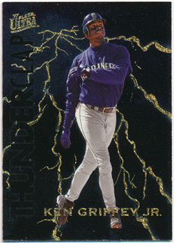 Ken Griffey Jr. MLB 1997 Fleer Ultra Thunder Clap