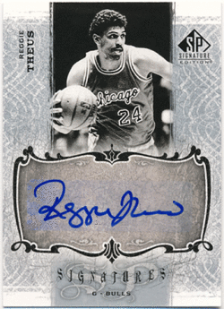 Reggie Theus NBA 2006-07 Upper Deck UD SP Signature Edition Auto