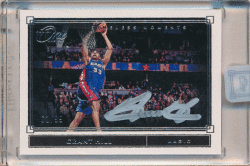 Grant Hill NBA 2019-20 Panini One and One Timeless Moments Signature Auto 61/99