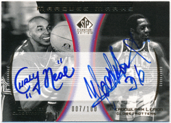 Curly Neal / Meadowlark Lemon NBA 2004-05 Upper Deck SP Signature Edition Marquee Marks Dual Auto 007/100