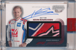 Kevin Magnussen F1 2022 Topps Dynasty Formula 1 Signature Patch Auto 04/10 Racing Glove Relic