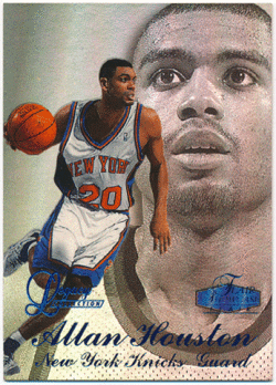Allan Houston NBA 1997-98 Flair Showcase Row 3 Legacy Collection 069/100