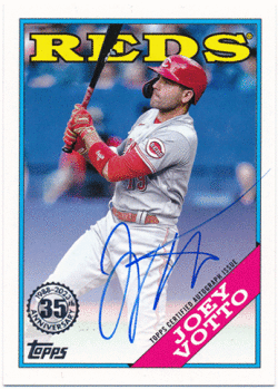 Joey Votto MLB 2023 Topps 1988 Topps Baseball 35th Anniversary Signature Auto