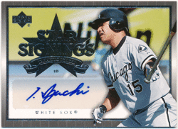 井口資仁 MLB 2007 Upper Deck UD Star Signings Signature Auto Tadahito Iguchi