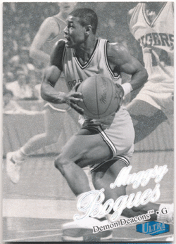 Muggsy Bogues NBA 2012-13 Fleer Retro Ultra Platinum Medallion 037/100