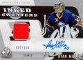 Ryan Miller NHL 06-07 UD SP Game Used Inked Sweaters Auto 087/100