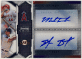 Mark Trumbo / Brandon Belt MLB 2011 Bowman Sterling Dual Signature Auto 204/299