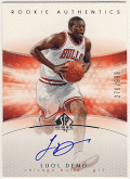 Luol Deng NBA 04-05 UD SP Authentic RC Signature Auto 276/999