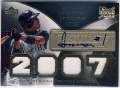 Akinori Iwamura MLB 2007 UD Exquisite Rookie RC Jersey Auto 42/99 岩村明憲