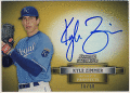 Kyle Zimmer MLB 2012 Bowman Sterling Gold Refractor Prospects Signature Auto 16/50