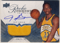 Jeff Green NBA 07-08 UD Exquisite Collection RC Signature Patch Auto 167/225