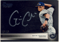 Gavin Cecchini MLB 2012 Bowman Black Signature Auto 18/25