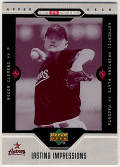 Roger Clemens MLB 2004 Upper Deck UD Authentic Printing Plate Magenta 1/1 1of1