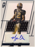 Marques Colston NFL 2006 Topps Paradigm RC Signature Jersey Auto 063/149