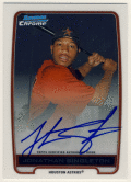 Jonathan Singleton MLB 2012 Bowman Chrome Signature Auto