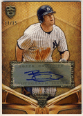 Brett Gardner MLB 2013 Topps Supreme Asia Signature Auto 34/35