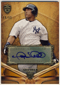 Gary Sheffield MLB 2013 Topps Supreme Asia Signature Auto 09/50