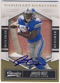 Jahvid Best NFL 2010 Panini Classics RC Auto 332/399