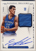 Steven Adams NBA 13-14 Panini National Treasures Sneaker Swatches Signature Auto 11/60