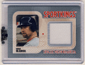 Mark McGwire 2010 Sport Kings Series D Single Memorabilia Jersey Silver Version