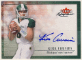 Kirk Cousins 2012 Fleer Retro 2000 Autographics Signature Auto