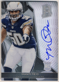 Manti Te'O NFL 2013 Panini Spectra RC Prizm Refractor Signature Auto 40/99