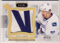 Henrik Sedin NHL 13-14 UD Ultimate Collection Premium Swatches Patch 11/25
