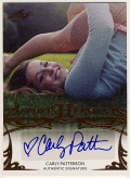 Carly Patterson 2013 Leaf Sports Heroes Signatures Auto Gymnastics 体操