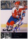 Mike Gartner NHL 13-14 UD Ultimate Collection 97 Legends Signature Auto