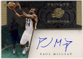 Paul Millsap NBA 12-13 Panini Totally Certified Private Signings Signature Auto