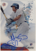 Yangervis Solarte MLB 2014 Topps High Tek RC Signature Auto